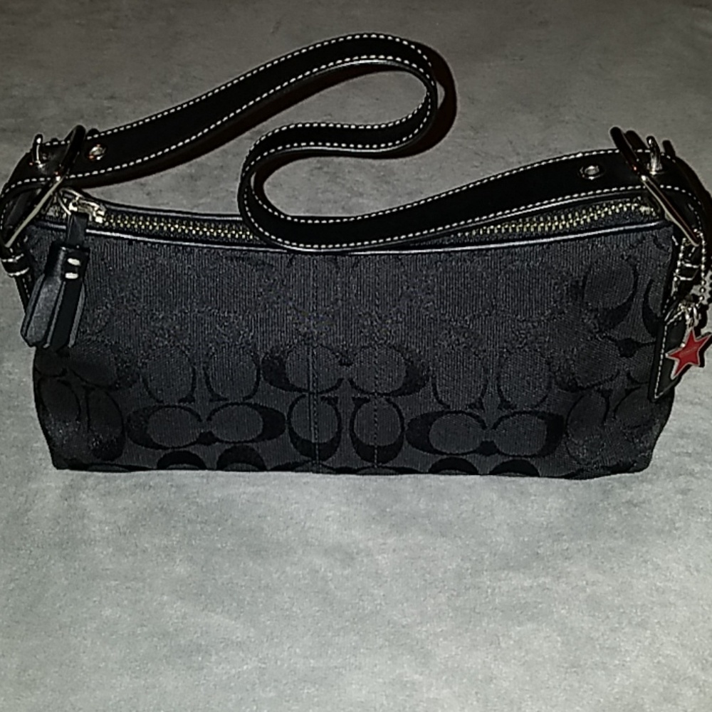 COACH Signature C Demi Baguette